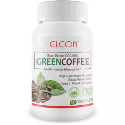 Elcon Green Coffee 500Mg Capsule