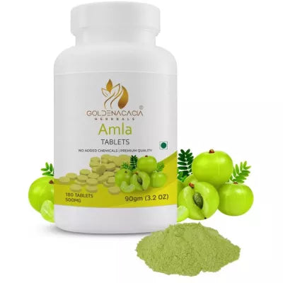 Goldenacacia Herrbals Amla Tablets (500 Mg)