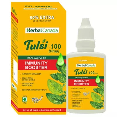 Herbal Canada Tulsi 100 Immunity Booster Drops