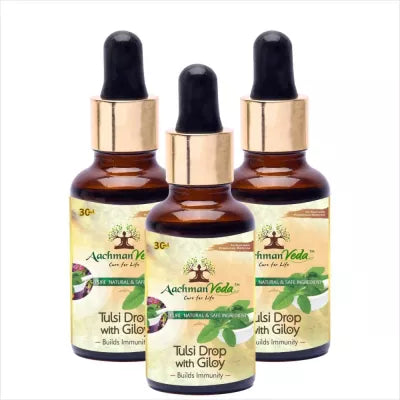 Aachman Veda Tulsi Drops With Giloy