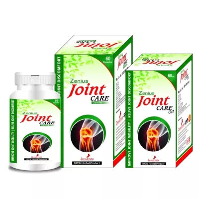 Zenius Joint Care Kit 60 CAPSULE + 60 ML Oil