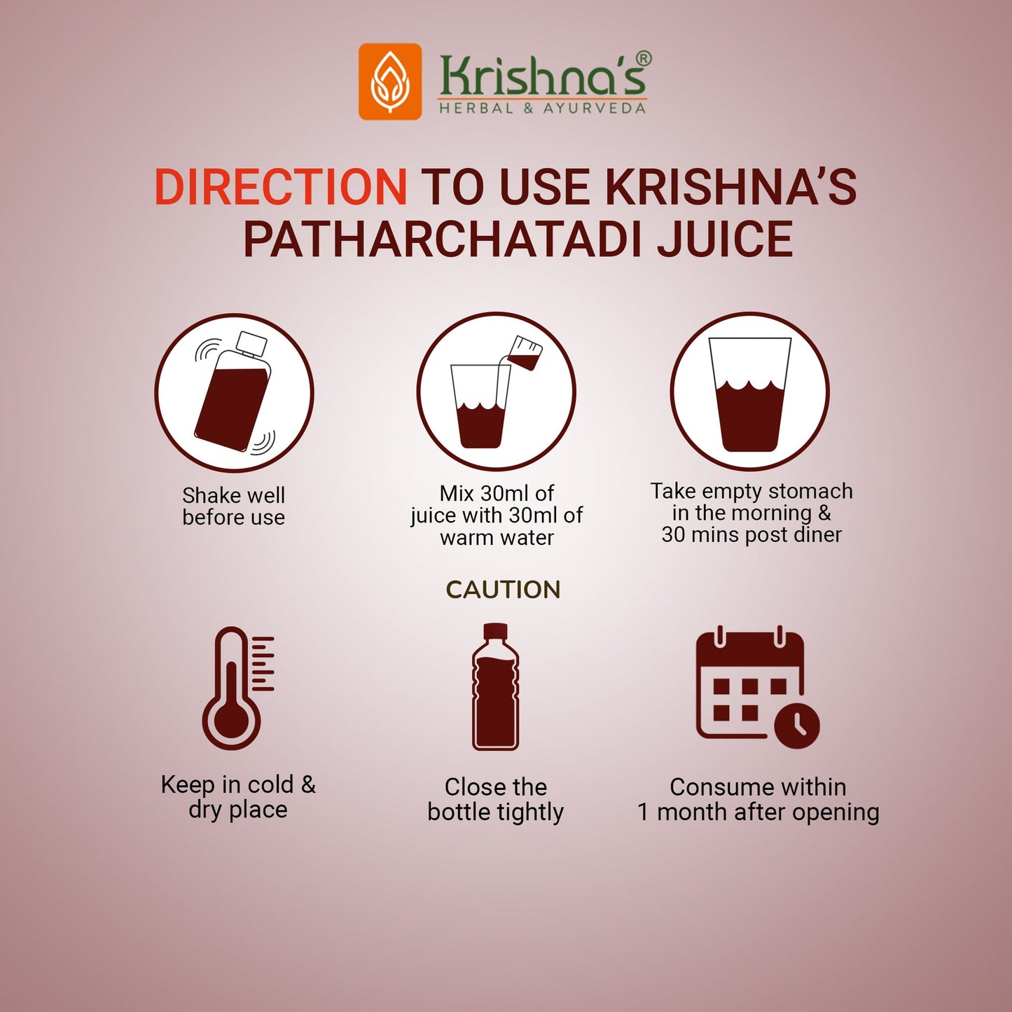 Krishna's Herbal & Ayurveda Patharchatadi Swaras