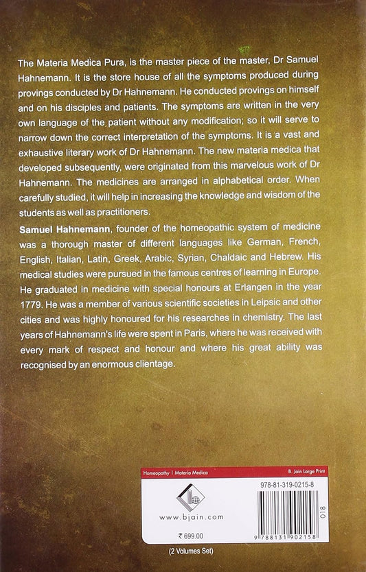 Organon Of Medicine (5Th & 6Th Edition) With Word Index