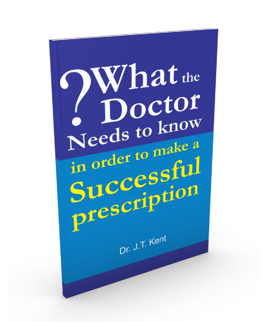What The Doctor Need To Know In Order To Make A Successful Prescription