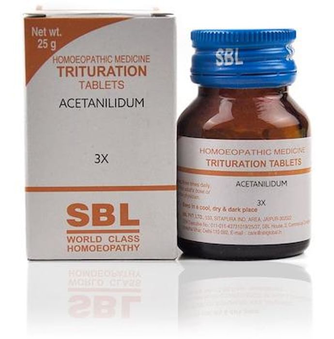 SBL Acetanilidum Trituration Tablet