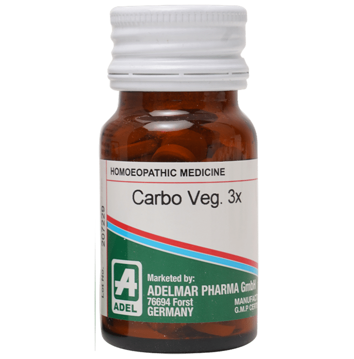 ADEL Carbo Veg Trituration Tablet