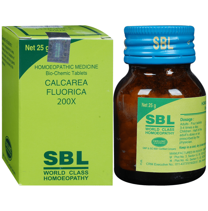 SBL Calcarea Fluorica Biochemic Tablet