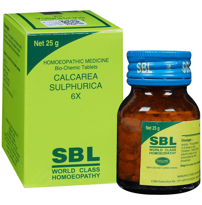 SBL Calcarea Sulphurica Biochemic Tablet