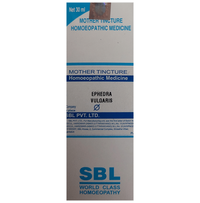 SBL Ephedra Vulgaris Mother Tincture