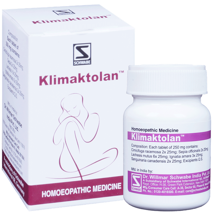 Dr. Willmar Schwabe India Klimaktolan Tablet