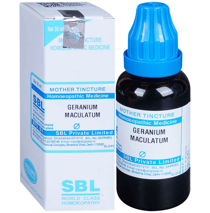 SBL Geranium Maculatum Mother Tincture