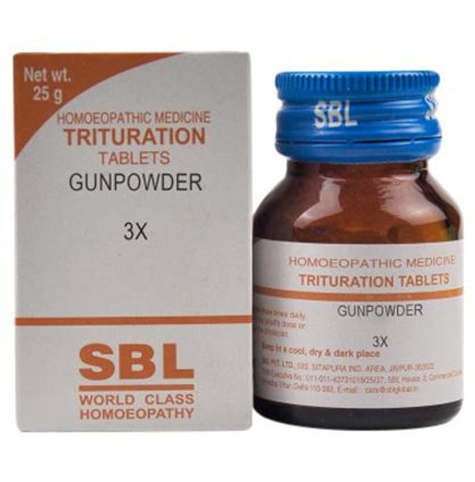 SBL Gunpowder Trituration Tablet