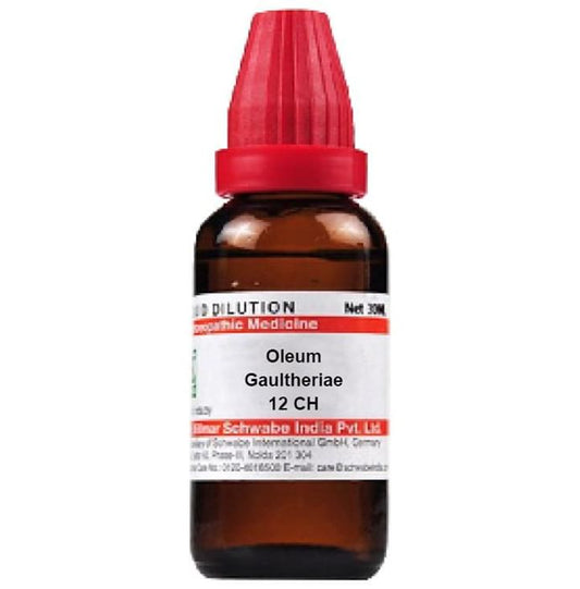 Dr. Willmar Schwabe India Oleum Gaultheriae Dilution
