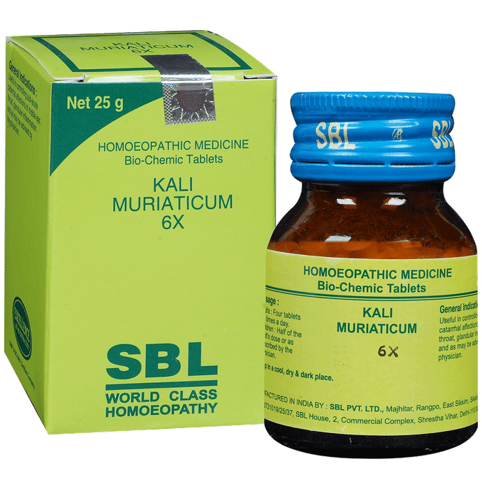SBL Kali Muriaticum Biochemic Tablet