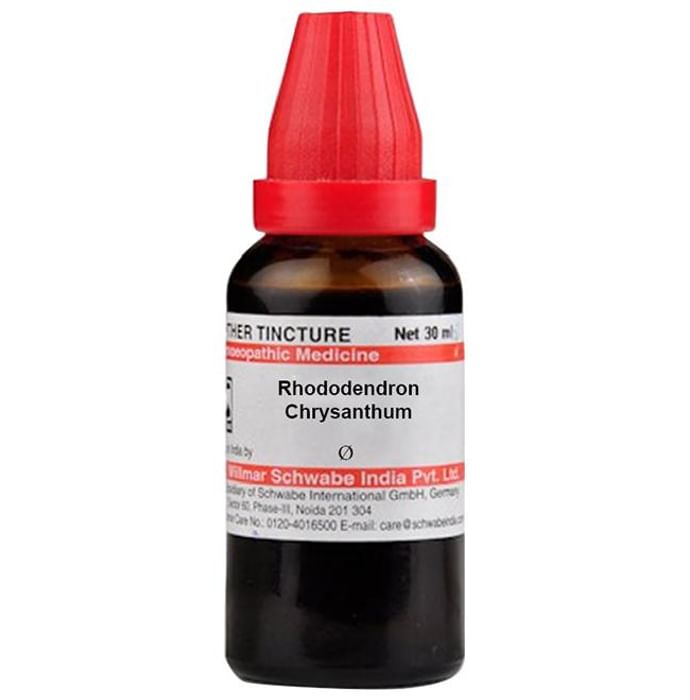 Dr. Willmar Schwabe India Rhododendron Chrysanthum Mother Tincture