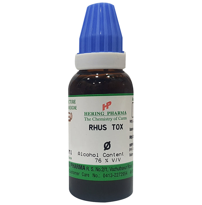 Hering Pharma Rhus Tox Mother Tincture