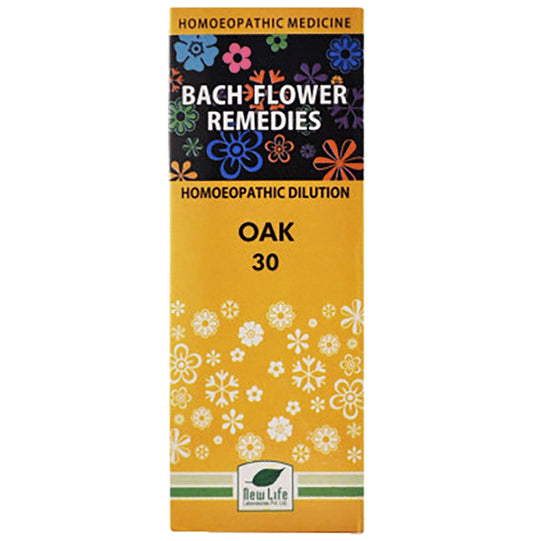 New Life Bach Flower Oak 30 Bach Flower