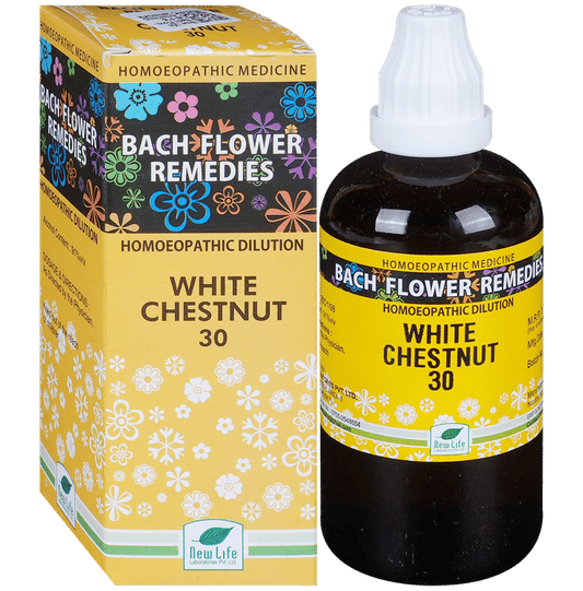 New Life Bach Flower White Chestnut 30 Bach Flower