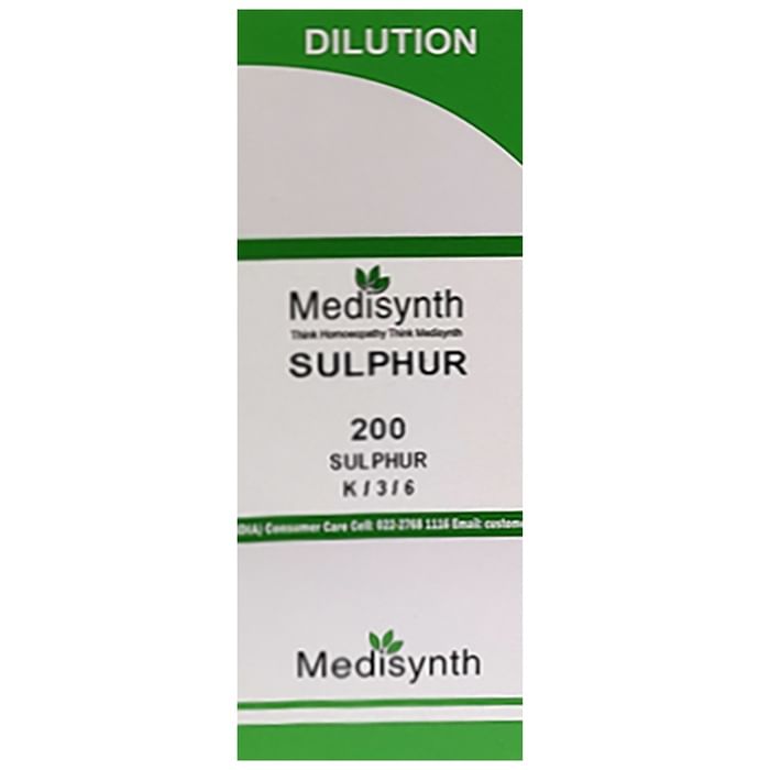 Medisynth Sulphur Dilution