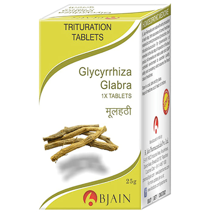 Bjain Glycyrrhiza Glabra Trituration Tablet