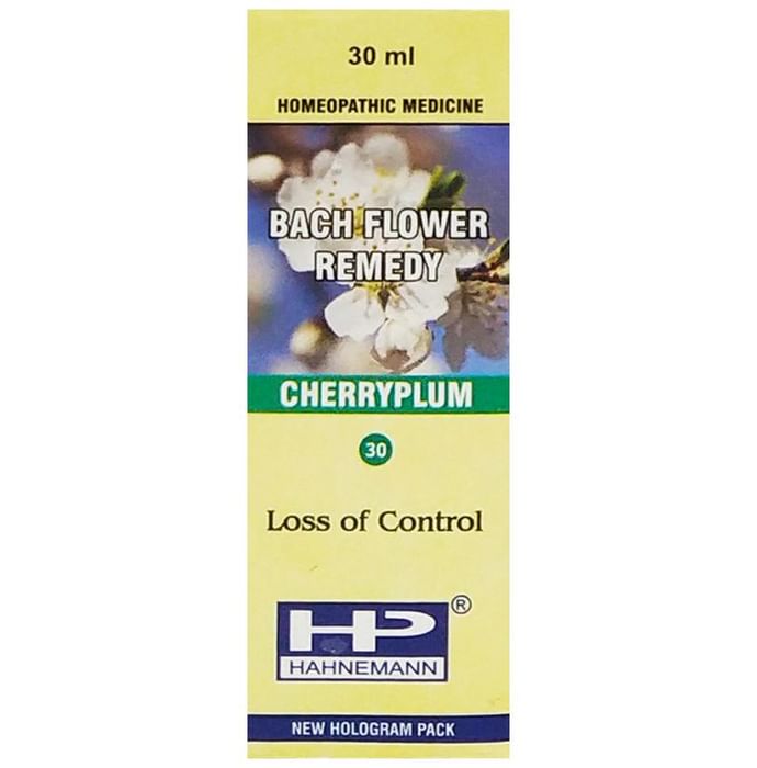 Hahnemann Bach Flower Cherry Plum 30 Bach Flower