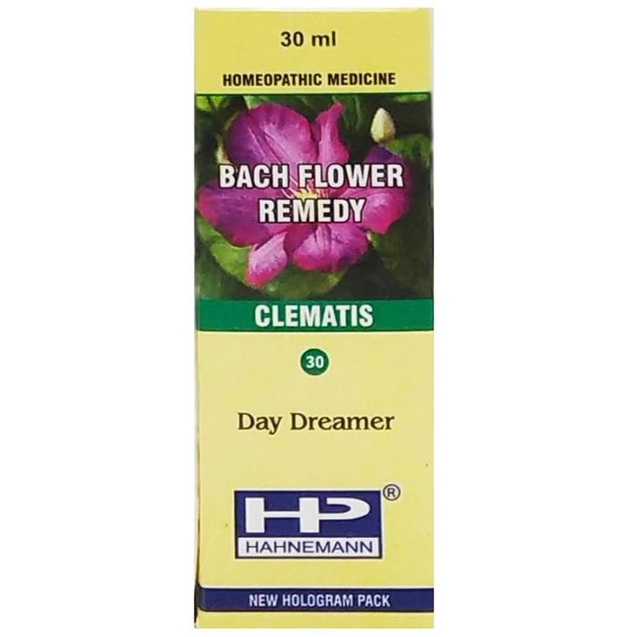 Hahnemann Bach Flower Clematis 30 Bach Flower