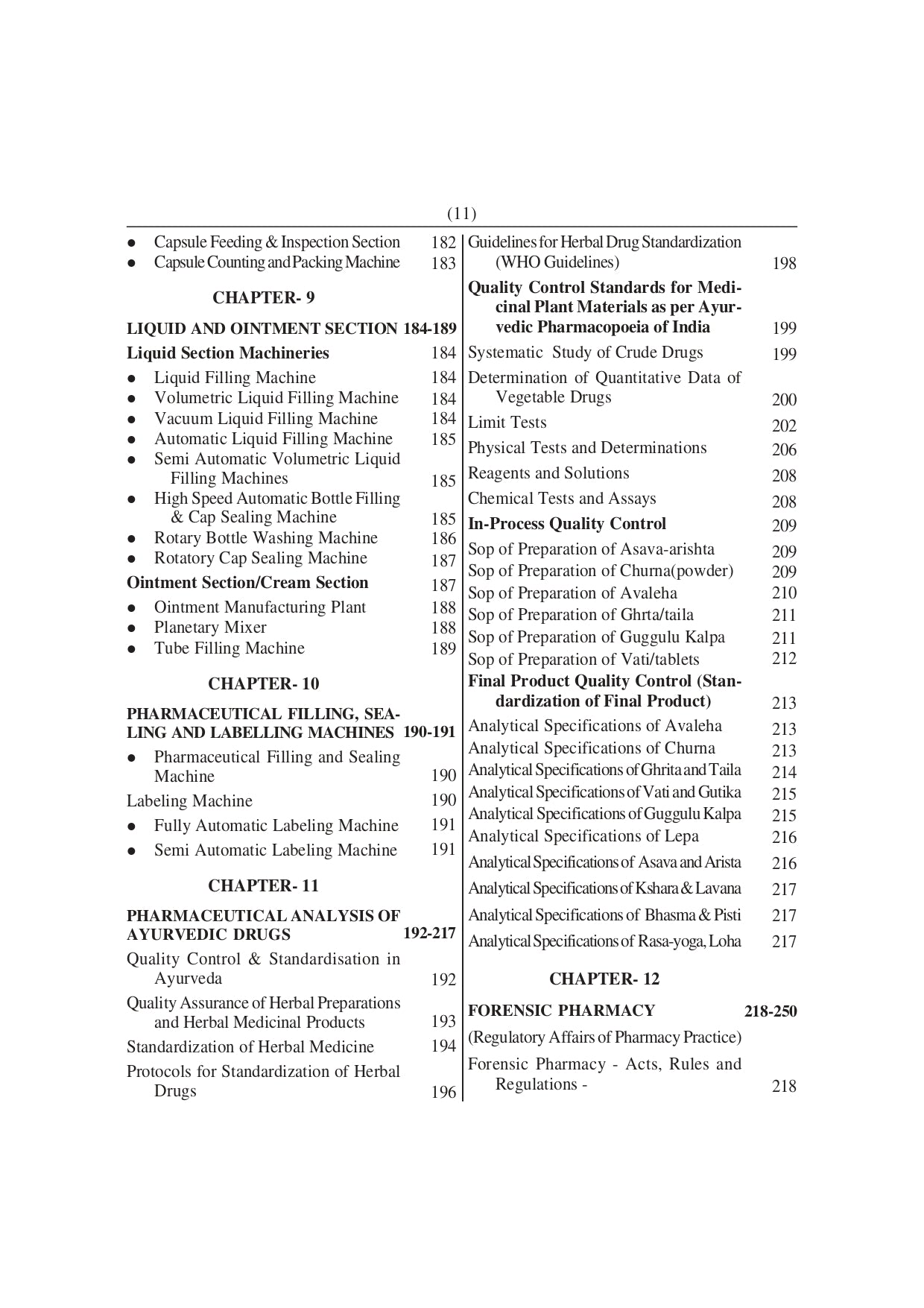 Chaukhambha Orientalia Introduction to Ayurvedic Pharmaceutics