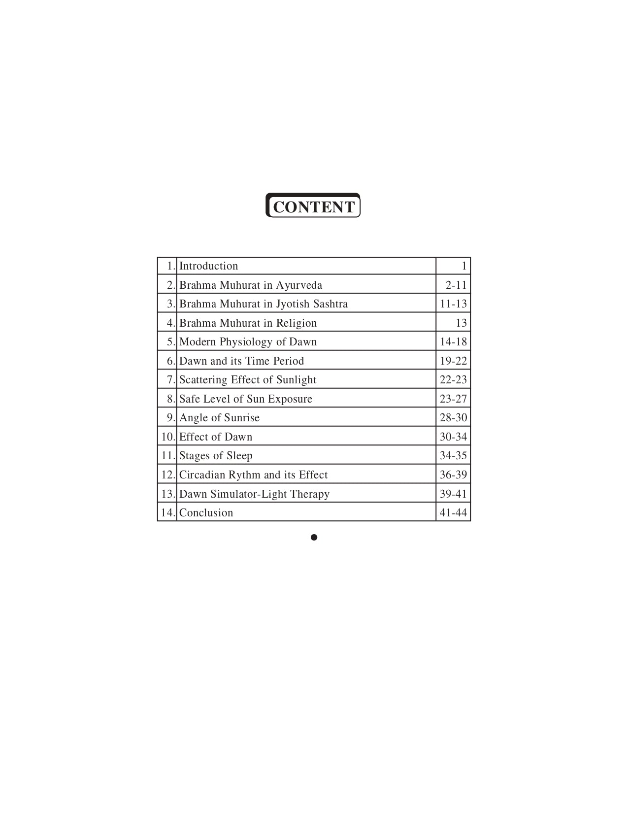 Chaukhambha Orientalia Brahma Muhurat : The Awakening