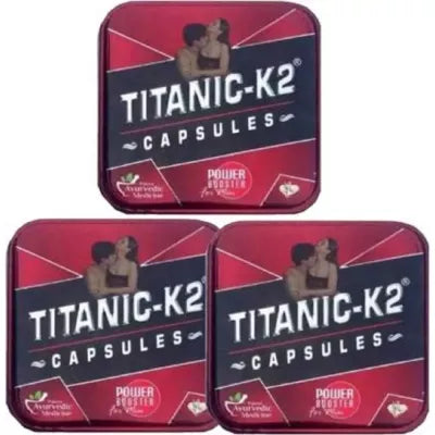 Titanic K2 Ayurvedic Power Booster Capsule