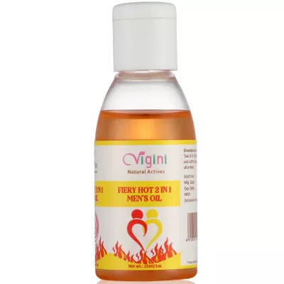 Vigini Fiery Hot Penis Enlargement 2 In1 Delay Massage Oil