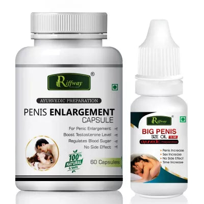 Riffway Penis Enlargement + Big Penis Size Oil