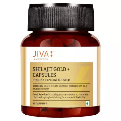 Jiva Ayurveda Shilajit Gold+ Capsules