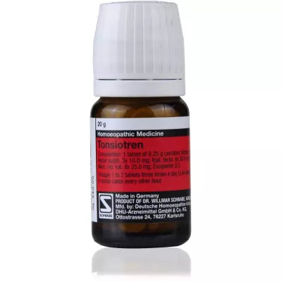 Willmar Schwabe Germany Tonsiotren