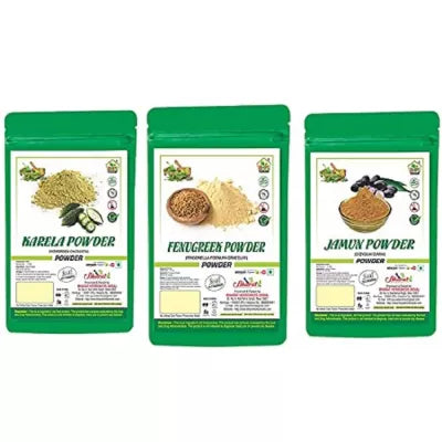 BHPI Bharat Karela, Fenugreek & Jamun Powder Combo
