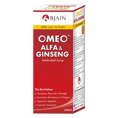 BJain Omeo Alfa & Ginseng Syrup