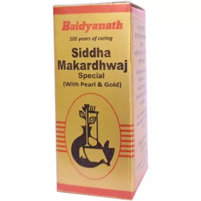 Baidyanath (Nagpur) Siddha Makardhwaj Special AYUSH Upchar