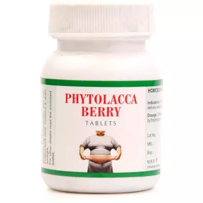 Bakson Phytolacca Berry Tablets AYUSH Upchar