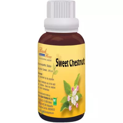 Bio India Bach Flower Sweet Chestnut AYUSH Upchar