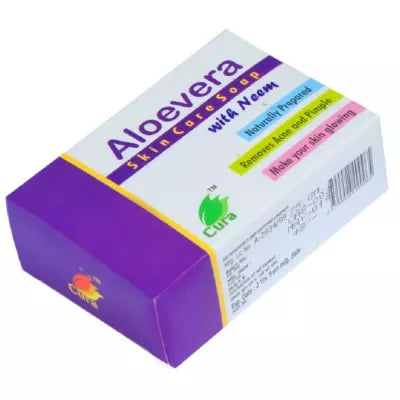 Cura Aloevera Neem Soap