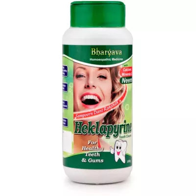Dr. Bhargava Hecklapyrine tooth powder