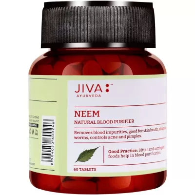 Jiva Ayurveda Neem Tablets AYUSH Upchar