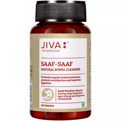 Jiva Ayurveda Saaf Saaf Tablets