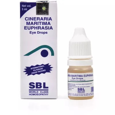 SBL Cineraria Maritima Euphrasia Eye Drops AYUSH Upchar