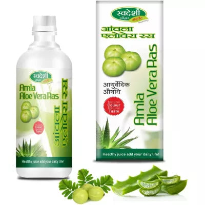 Swadeshi Ayurved Amla Aloevera Juice