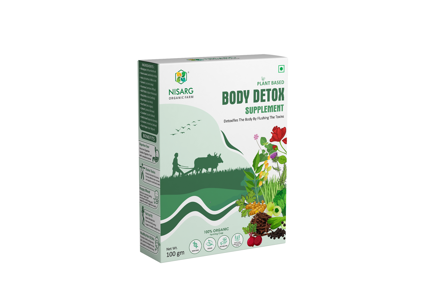 Nisarg Organic Body Detox Supplements Powder