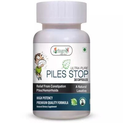 Vringra Piles Free Capsules - Piles Stops Capsules For Men & Women