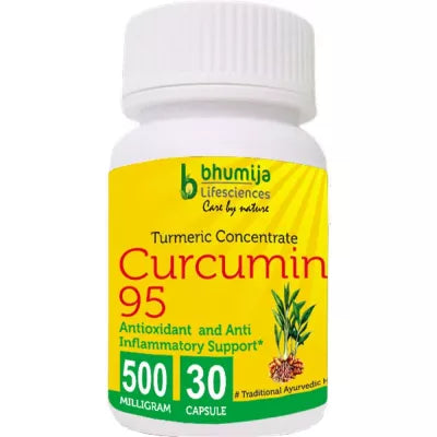 Bhumija Curcumin With Piper Nigram (Curcuma Longa) Capsules