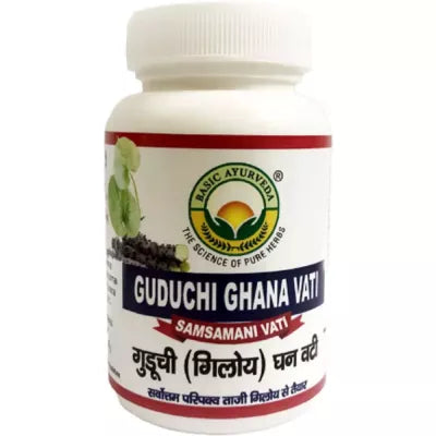 Basic Ayurveda Guduchi Ghan Vati (Samsamani Vati)