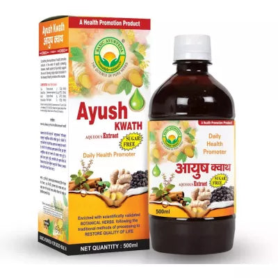 Basic Ayurveda Ayush Kwath Liquid Sugar Free