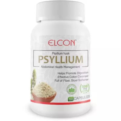 Elcon Psyllium 500Mg Capsule